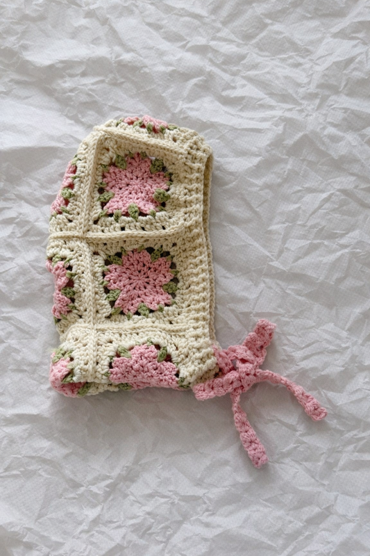 Pink Blossom Bonnet