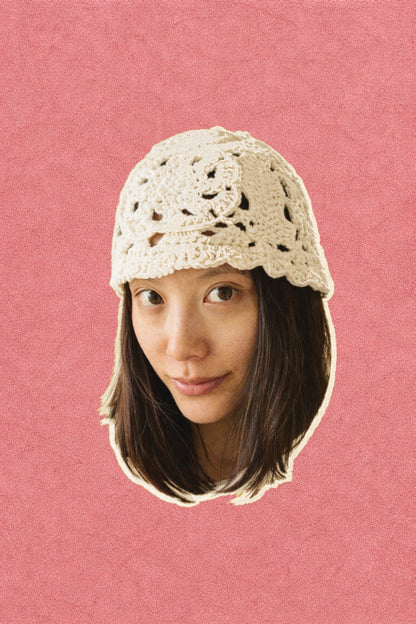 Ivory Bloom Bonnet