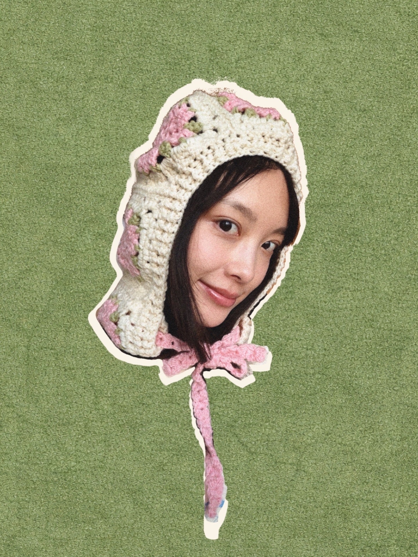 Pink Blossom Bonnet