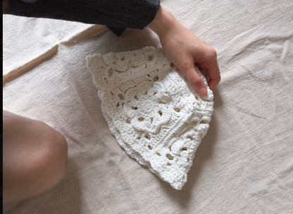 Ivory Bloom Bonnet