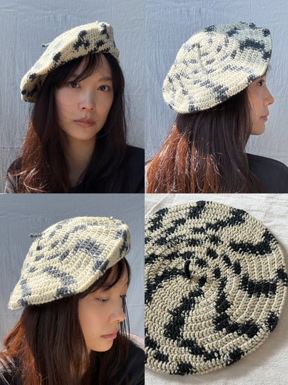 Ink Splash Beret