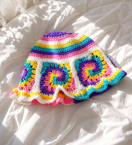 Candy Spiral Bucket Hat